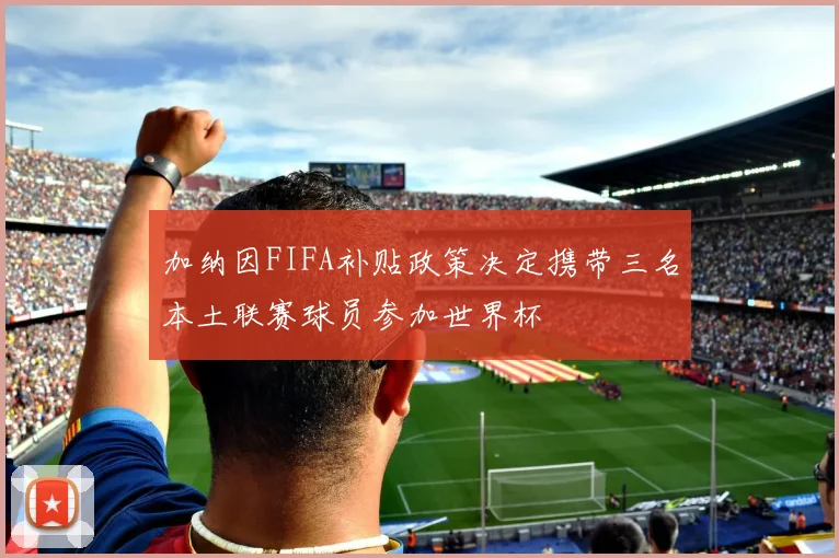 加纳因FIFA补贴政策决定携带三名本土联赛球员参加世界杯